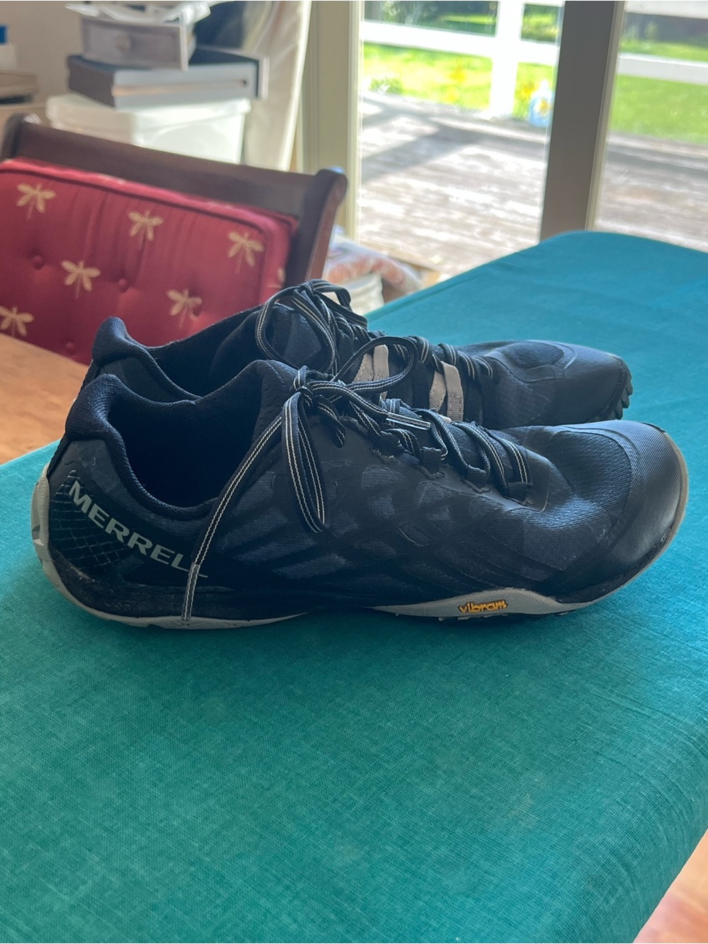 🍁 Merrell Glove IV Trail Running Shoes 🍁 8.5 Black 🍁